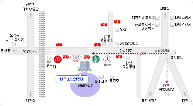 대전충남지부 약도